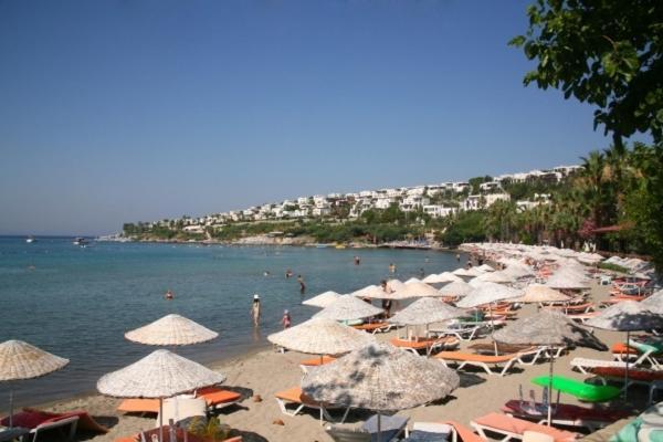 Meteor Beach Hotel Turgutreis Kültér fotó